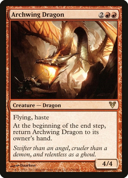Image for Archwing Dragon (126) (Avacyn Restored) - Magic: The Gathering