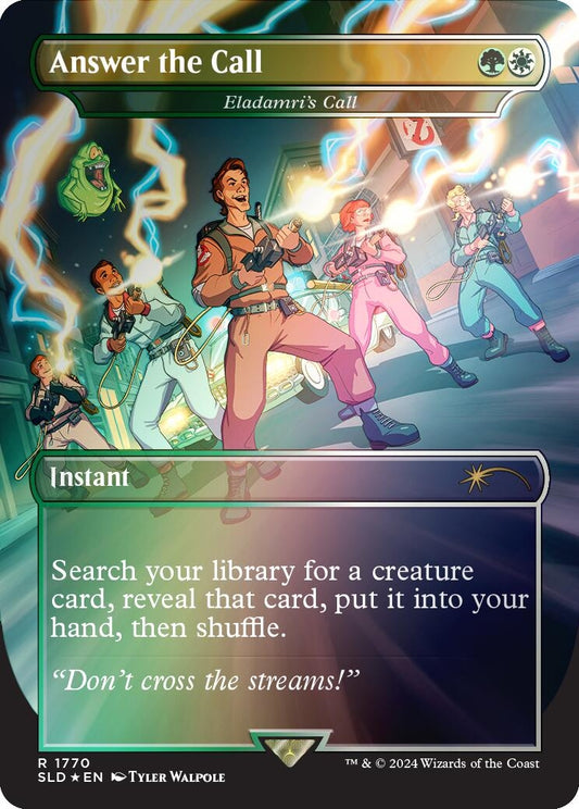 Image for Answer the Call - Eladamri's Call (Rainbow Foil) (1770) (Secret Lair Drop Series) - Magic: The Gathering