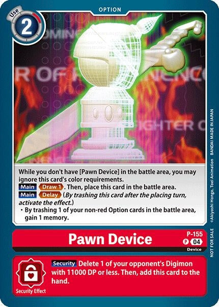 Image for Pawn Device (Store Tournament 2024 Oct. - Dec. Participation Pack) (P-155 P) (Digimon Promotion Cards) - Digimon Card Game