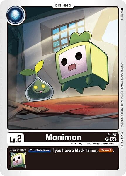 Image for Monimon (Store Tournament 2024 Oct. - Dec. Participation Pack) (P-157 P) (Digimon Promotion Cards) - Digimon Card Game