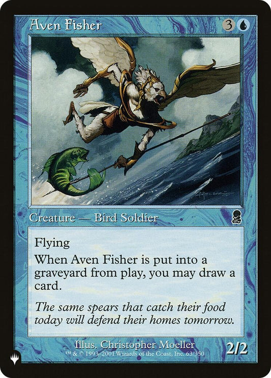 Image for Aven Fisher (63/350) (The List Reprints) - Magic: The Gathering