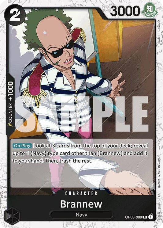 Image for Brannew (Jolly Roger Foil) (OP03-089) (Premium Booster -The Best-) - One Piece Card Game