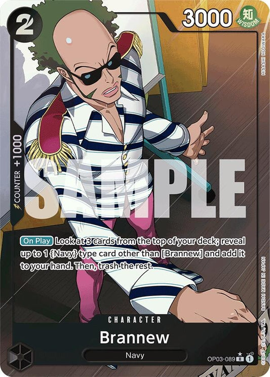 Image for Brannew (Full Art) (OP03-089) (Premium Booster -The Best-) - One Piece Card Game