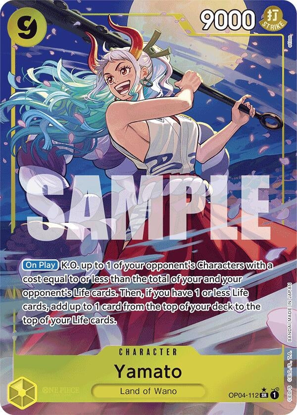 Image for Yamato (OP04-112) (Alternate Art) (OP04-112) (Premium Booster -The Best-) - One Piece Card Game