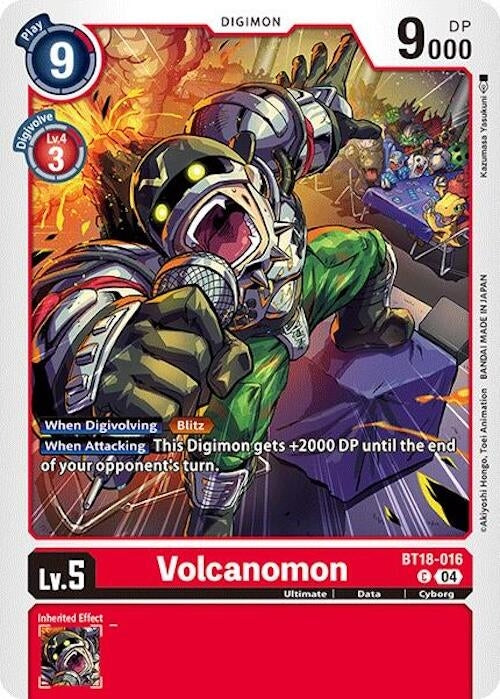 Image for Volcanomon (BT18-016 C) (Release Special Booster 2.0) - Digimon Card Game