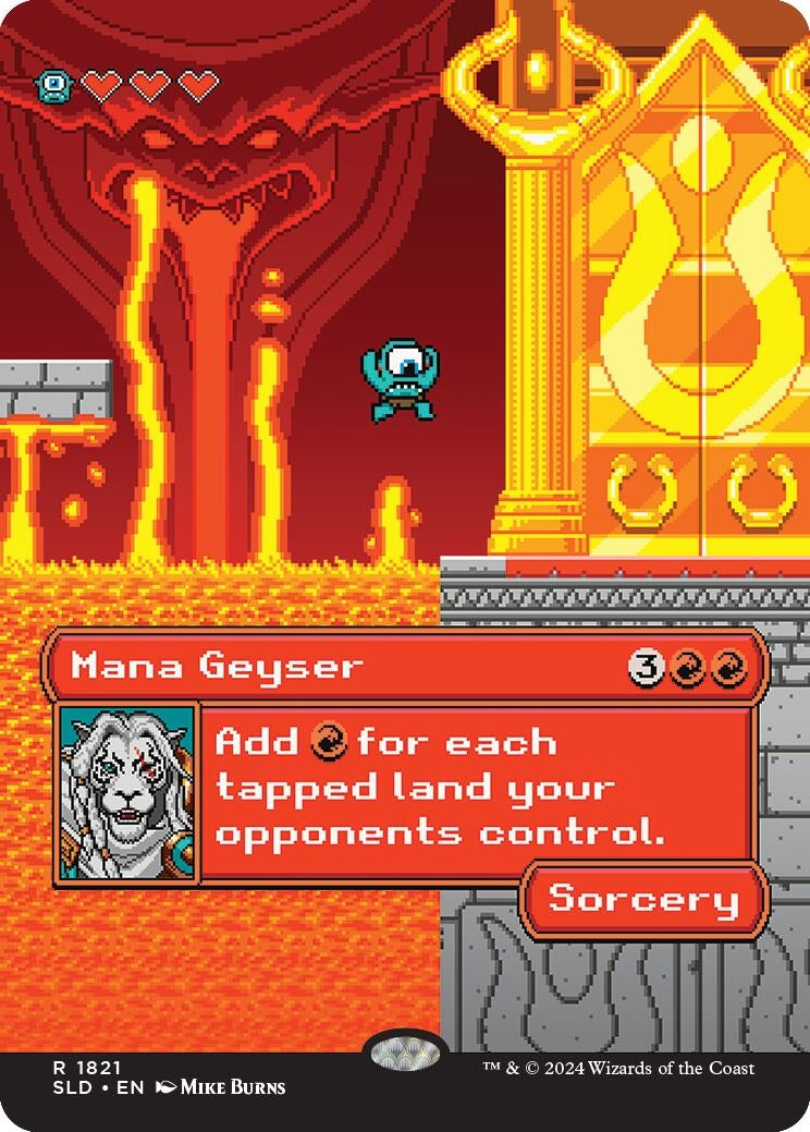 Image for Mana Geyser (1821) (Secret Lair Drop Series) - Magic: The Gathering