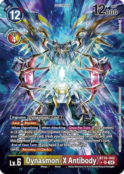 Image for Dynasmon (X Antibody) (Alternate Art) (BT19-042 SR) (Release Special Booster 2.0) - Digimon Card Game