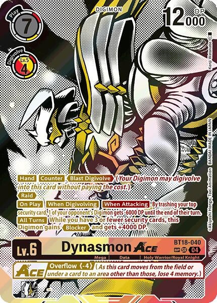 Image for Dynasmon ACE (Textured) (BT18-040 SR) (Release Special Booster 2.0) - Digimon Card Game