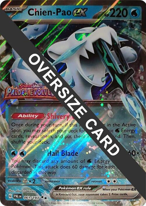 Image for Chien-Pao ex (061/193) (Jumbo Cards) - Pokemon