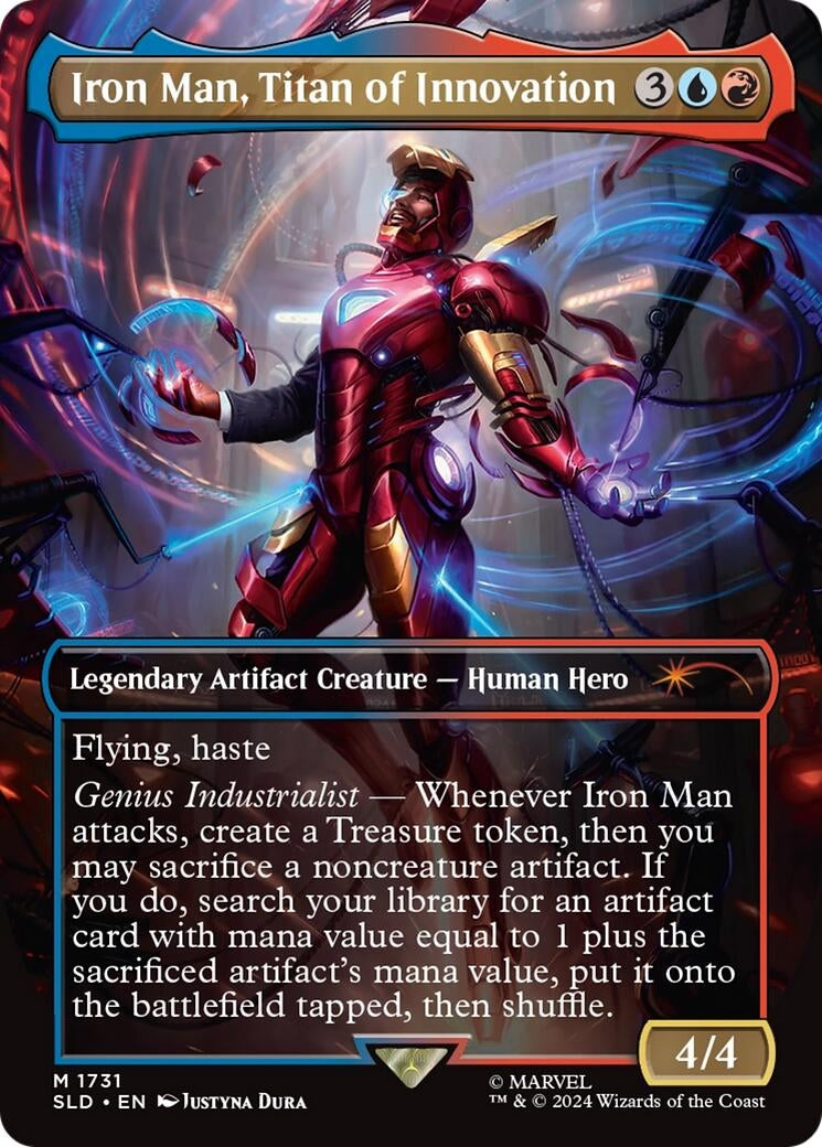 Image for Iron Man, Titan of Innovation (1731) (Secret Lair Drop Series) - Magic: The Gathering