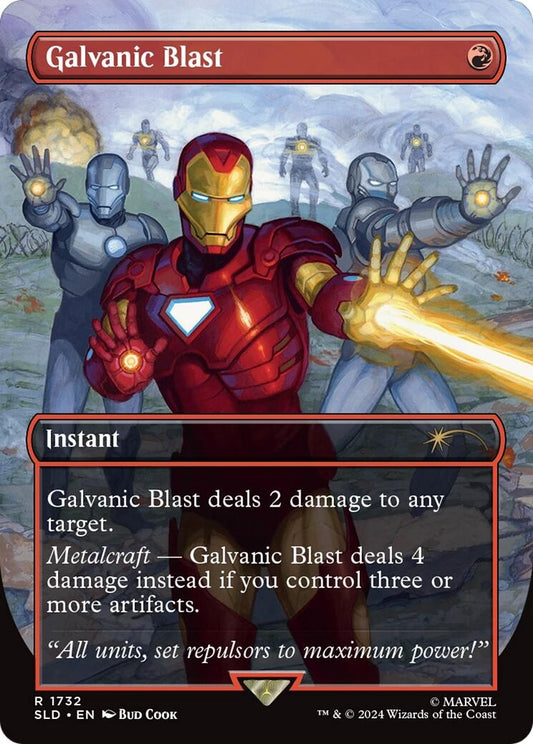 Image for Galvanic Blast (Rainbow Foil) (1732) (Secret Lair Drop Series) - Magic: The Gathering
