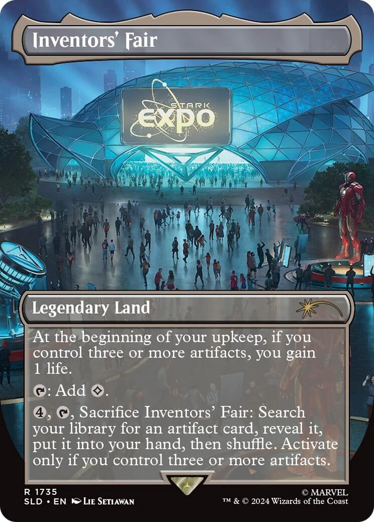 Image for Inventors' Fair (Rainbow Foil) (1735) (Secret Lair Drop Series) - Magic: The Gathering