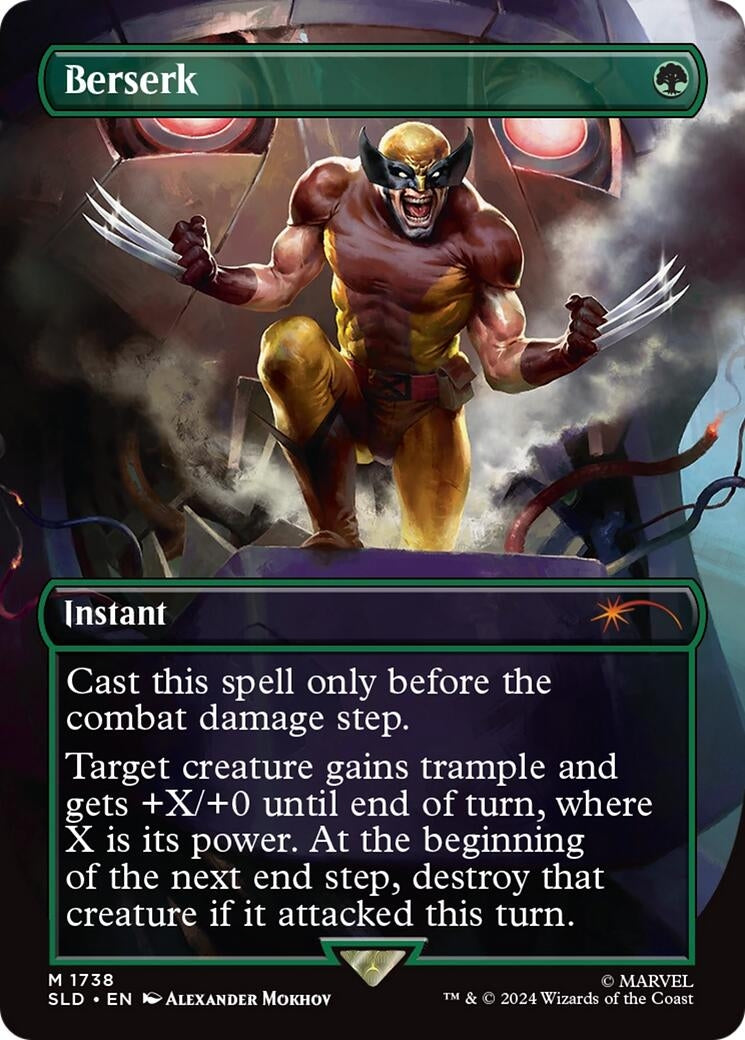 Image for Berserk (1738) (1738) (Secret Lair Drop Series) - Magic: The Gathering