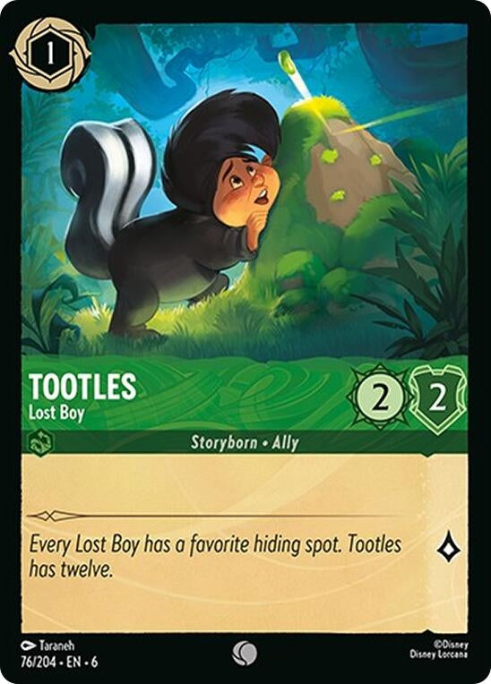 Image for Tootles - Lost Boy (76/204) (Azurite Sea) - Disney Lorcana