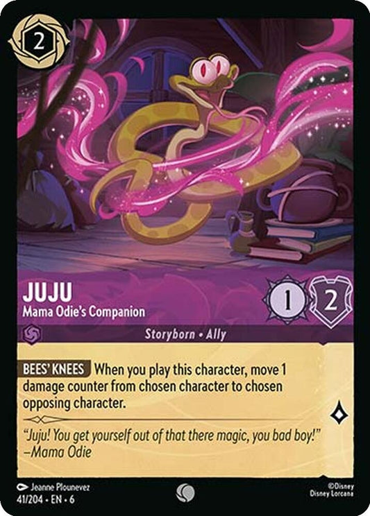 Image for Juju - Mama Odie's Companion (41/204) (Azurite Sea) - Disney Lorcana