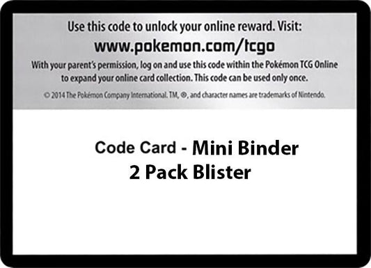 Image for Code Card - Mini Binder 2 Pack Blister (SM - Guardians Rising) - Pokemon