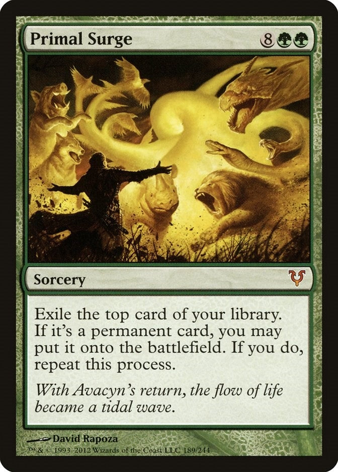 Image for Primal Surge (189) (Avacyn Restored) - Magic: The Gathering