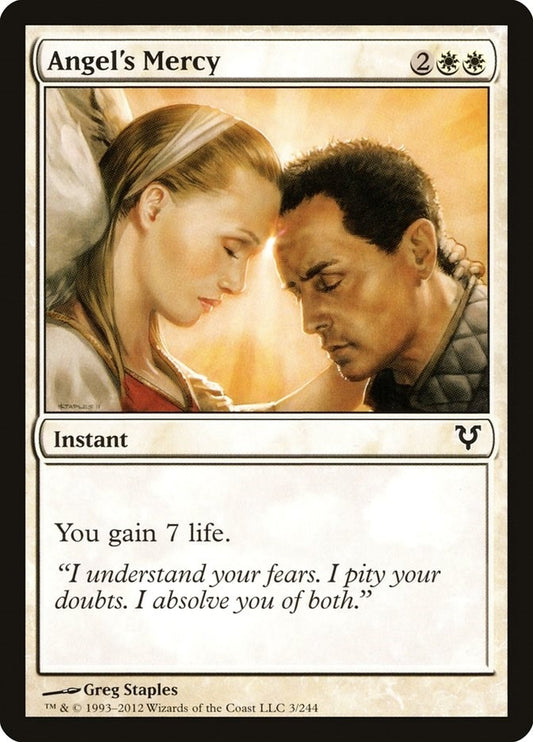 Image for Angel's Mercy (3) (Avacyn Restored) - Magic: The Gathering