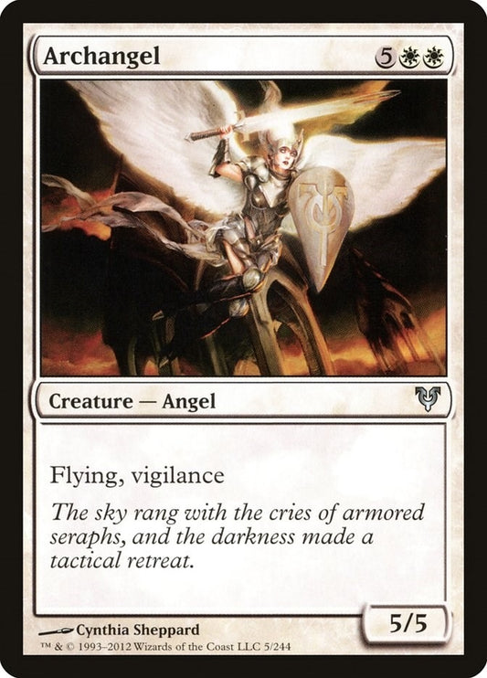 Image for Archangel (5) (Avacyn Restored) - Magic: The Gathering