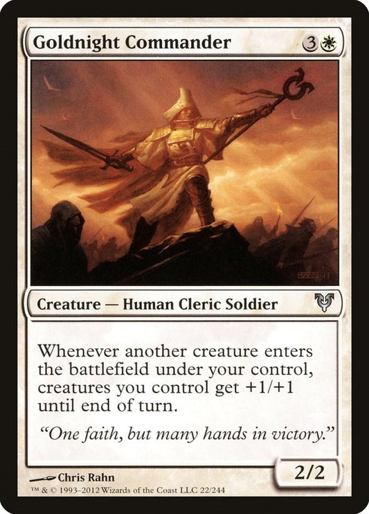 Image for Goldnight Commander (22) (Avacyn Restored) - Magic: The Gathering