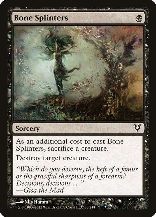 Image for Bone Splinters (88) (Avacyn Restored) - Magic: The Gathering