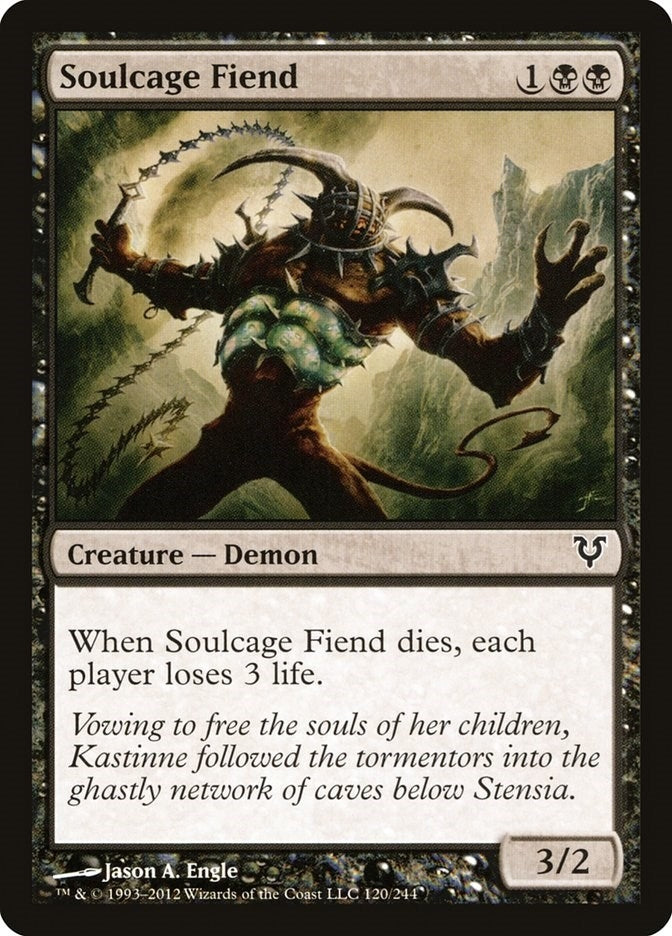 Image for Soulcage Fiend (120) (Avacyn Restored) - Magic: The Gathering