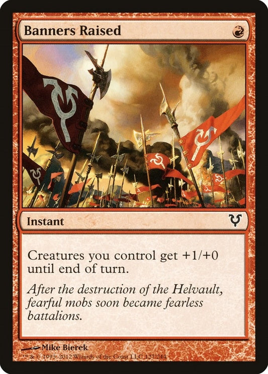 Image for Banners Raised (127) (Avacyn Restored) - Magic: The Gathering