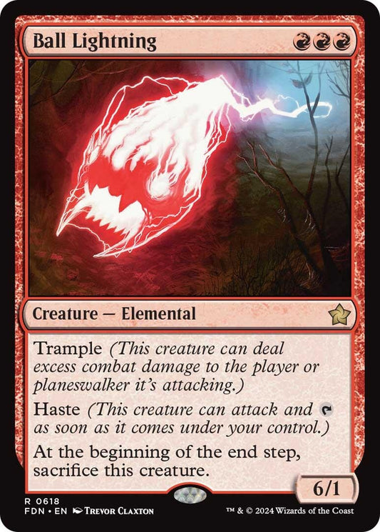 Image for Ball Lightning (618) (Foundations) - Magic: The Gathering