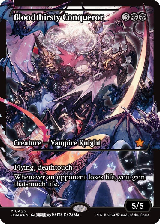 Image for Bloodthirsty Conqueror (Showcase) (426) (Foundations) - Magic: The Gathering