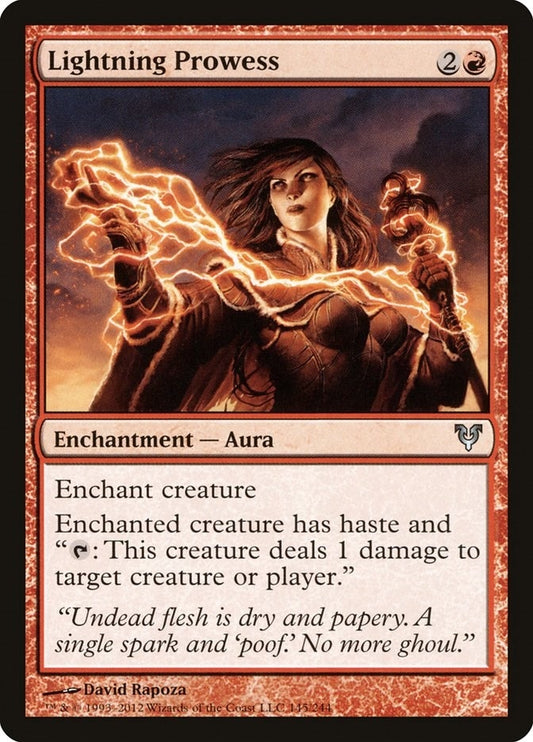 Image for Lightning Prowess (145) (Avacyn Restored) - Magic: The Gathering