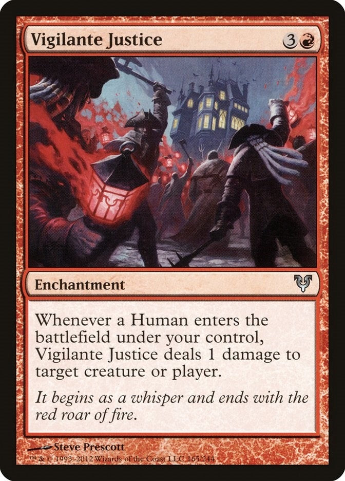 Image for Vigilante Justice (165) (Avacyn Restored) - Magic: The Gathering