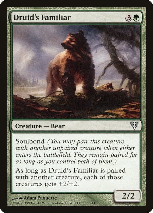 Image for Druid's Familiar (175) (Avacyn Restored) - Magic: The Gathering