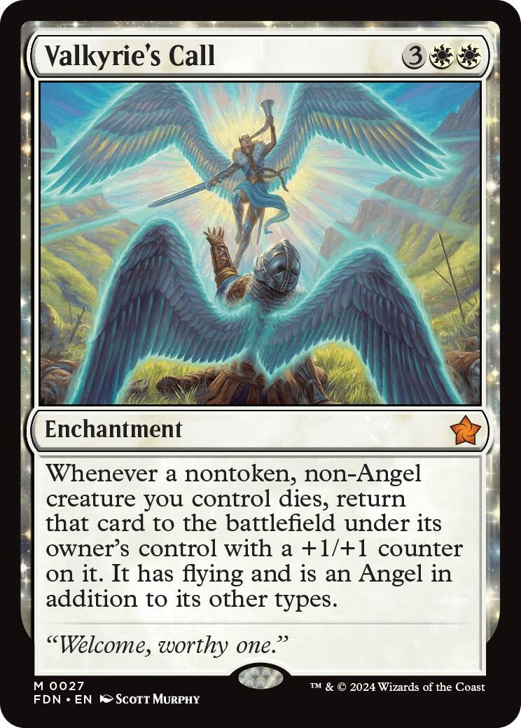 Image for Valkyrie's Call (27) (Foundations) - Magic: The Gathering