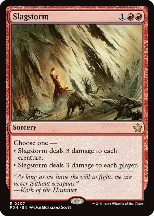 Image for Slagstorm (207) (Foundations) - Magic: The Gathering