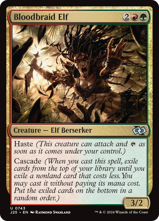 Image for Bloodbraid Elf (743) (Foundations Jumpstart) - Magic: The Gathering