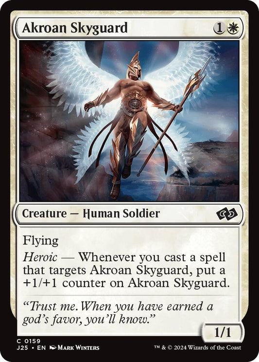 Image for Akroan Skyguard (159) (Foundations Jumpstart) - Magic: The Gathering