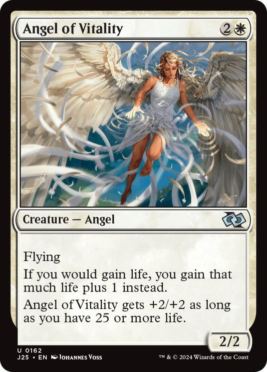 Image for Angel of Vitality (162) (Foundations Jumpstart) - Magic: The Gathering