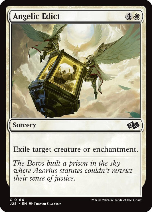 Image for Angelic Edict (164) (Foundations Jumpstart) - Magic: The Gathering