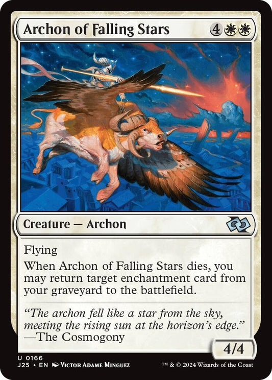 Image for Archon of Falling Stars (166) (Foundations Jumpstart) - Magic: The Gathering