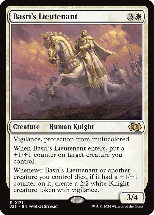 Image for Basri's Lieutenant (171) (Foundations Jumpstart) - Magic: The Gathering