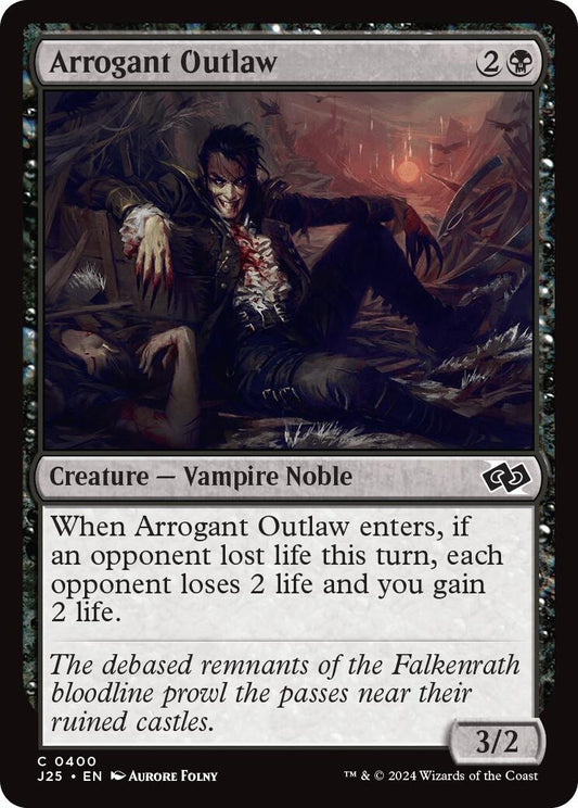 Image for Arrogant Outlaw (400) (Foundations Jumpstart) - Magic: The Gathering