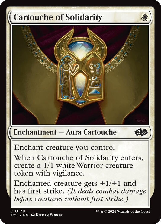 Image for Cartouche of Solidarity (178) (Foundations Jumpstart) - Magic: The Gathering