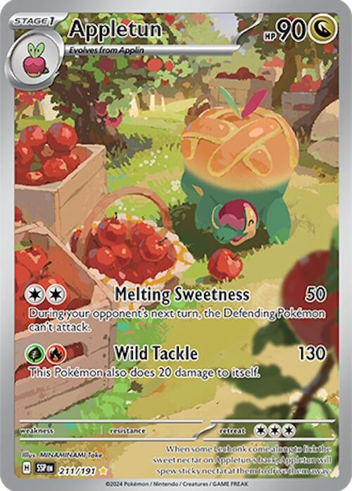 Image for Appletun (211/191) (SV08: Surging Sparks) - Pokemon
