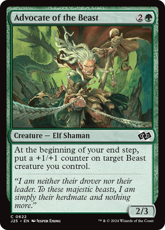 Image for Advocate of the Beast (622) (Foundations Jumpstart) - Magic: The Gathering