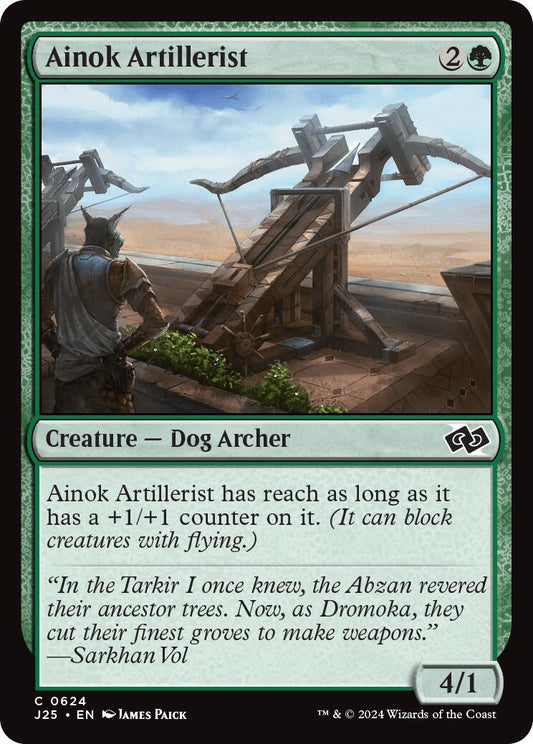 Image for Ainok Artillerist (624) (Foundations Jumpstart) - Magic: The Gathering