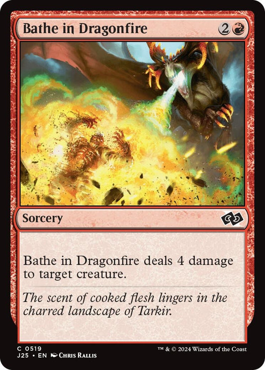 Image for Bathe in Dragonfire (519) (Foundations Jumpstart) - Magic: The Gathering