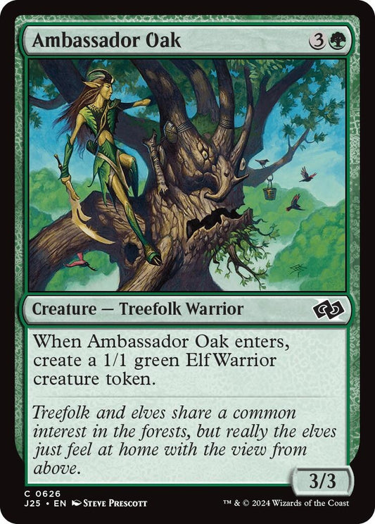 Image for Ambassador Oak (626) (Foundations Jumpstart) - Magic: The Gathering