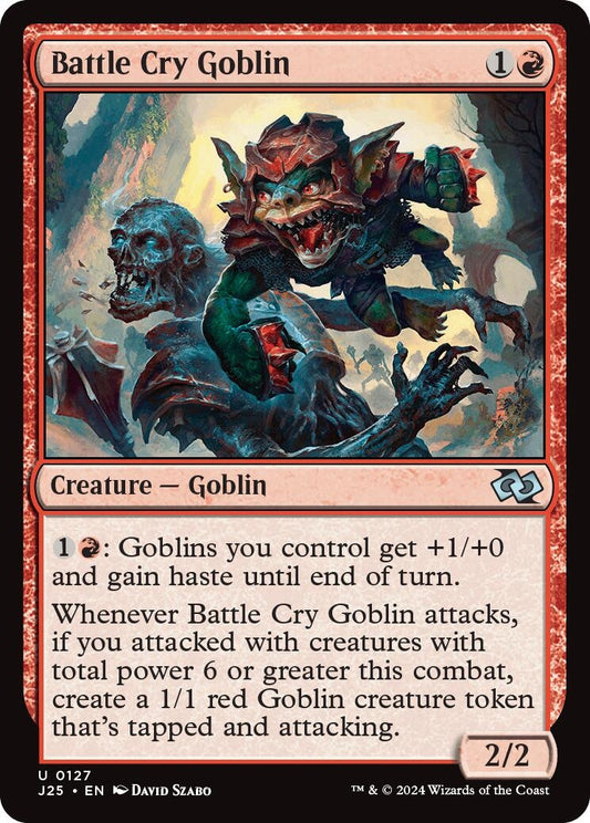Image for Battle Cry Goblin (127) (Foundations Jumpstart) - Magic: The Gathering