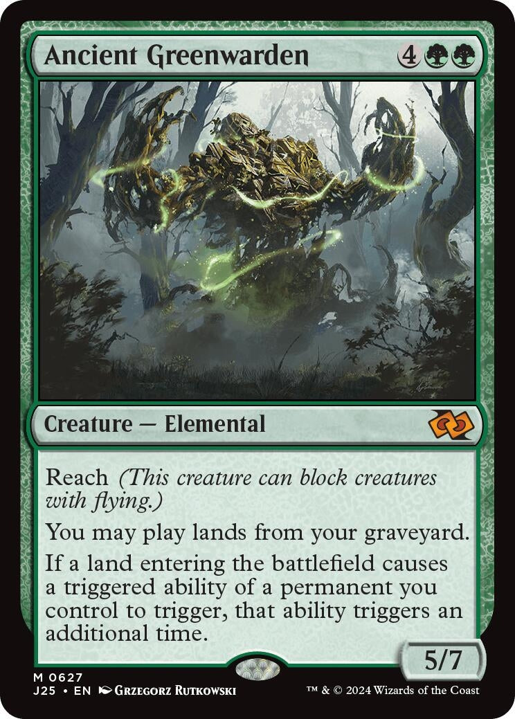 Image for Ancient Greenwarden (627) (Foundations Jumpstart) - Magic: The Gathering