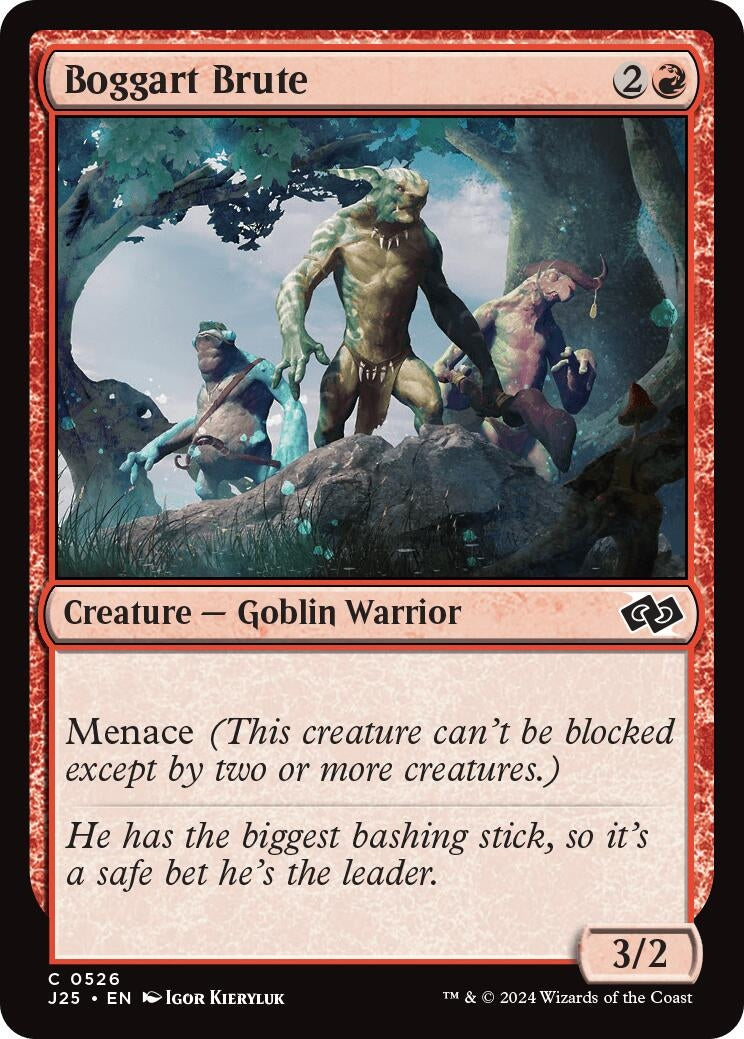 Image for Boggart Brute (526) (Foundations Jumpstart) - Magic: The Gathering